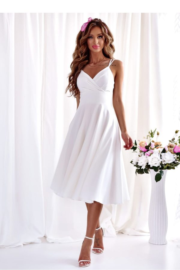 Beige Evening Dress in Evening Dresses with