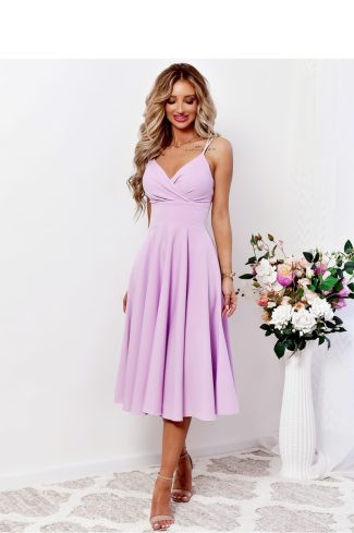 Violet Evening Dress in Evening Dresses with Cotton, Spandex and Polyester