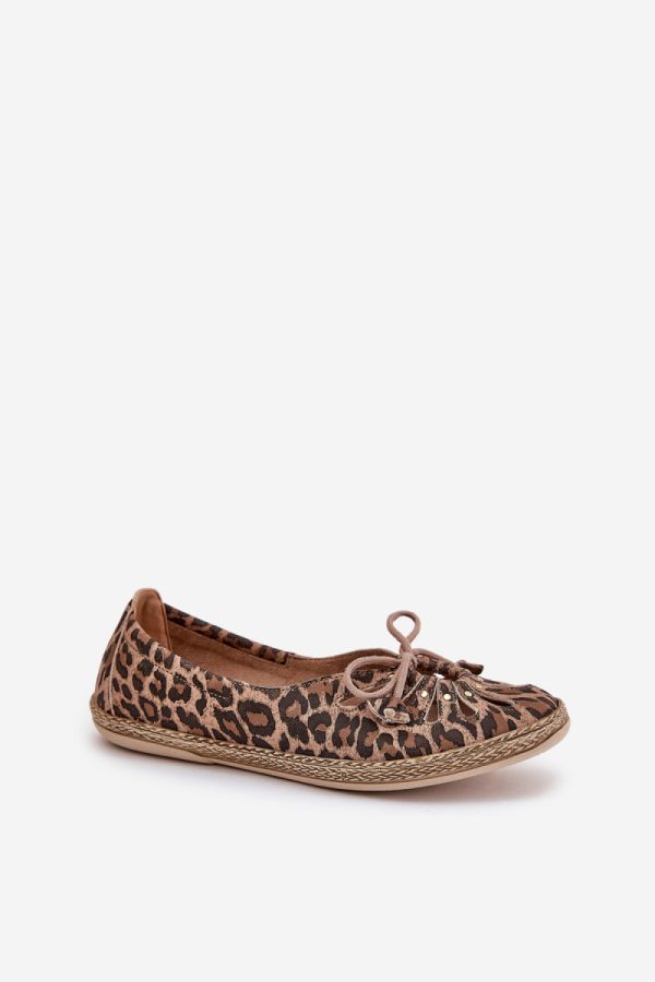 brown Ballet flats model 209045 Step in style