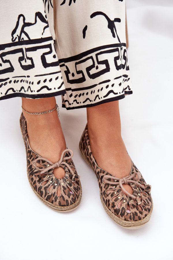 brown Ballet flats model 209045 Step in style