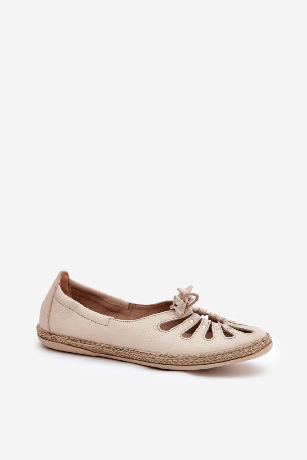 beige Ballet flats model 209046 Step in style