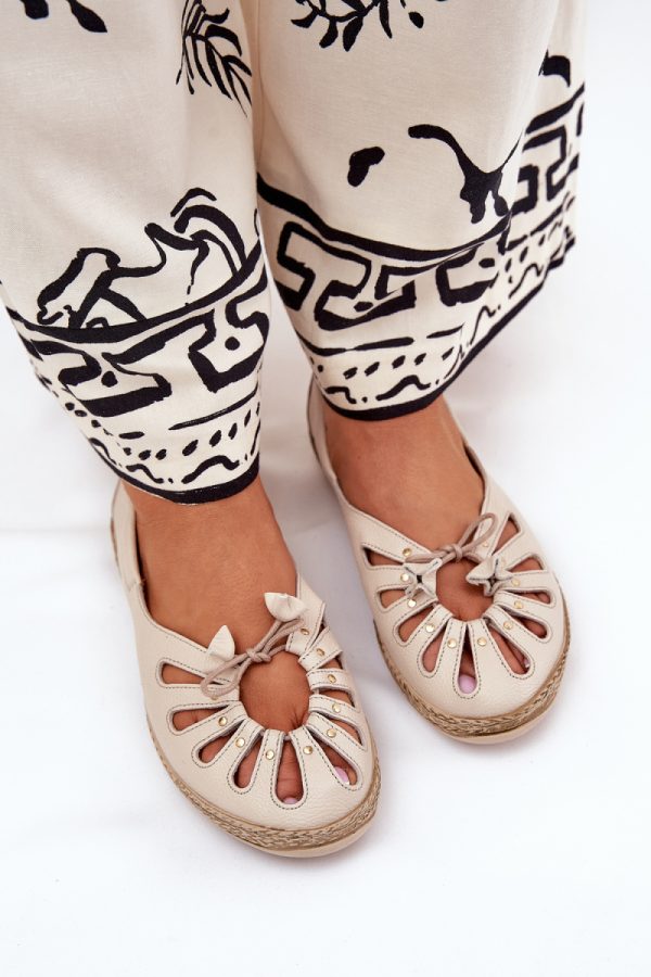 beige Ballet flats model 209046 Step in style