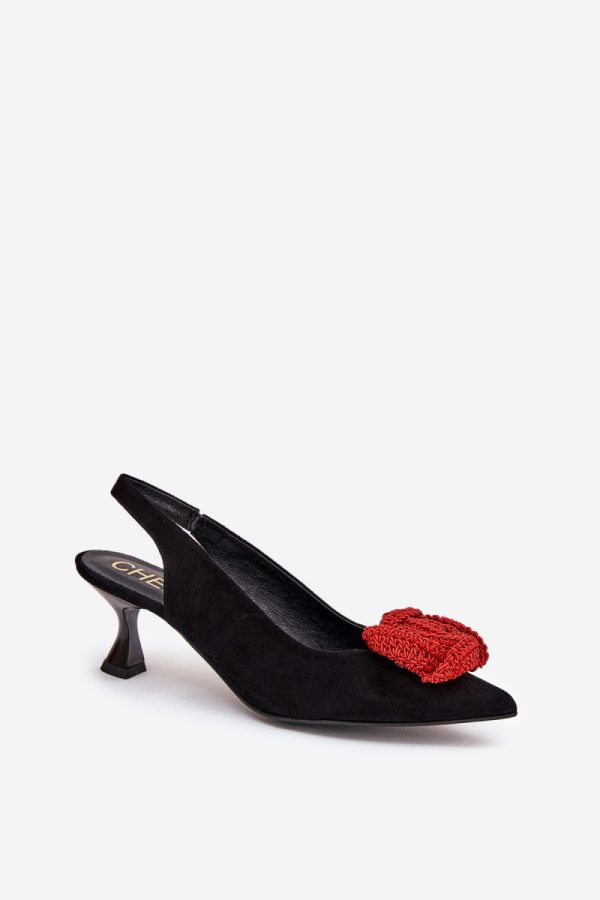 black High heels model 209048 Step in style