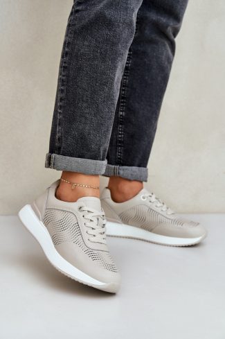 1066079.jpg Beige Platform Sneakers in Women`s Athletic Shoes, Trainers, Sneakers with Fabric, Footbed, Upper Height and Platform Height
