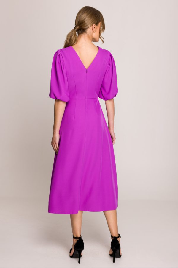 Violet Daydress in Day Dresses with Spandex and Polyester