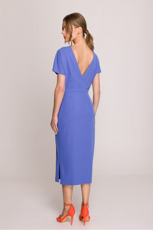 Blue Daydress in Day Dresses with Spandex and Polyester