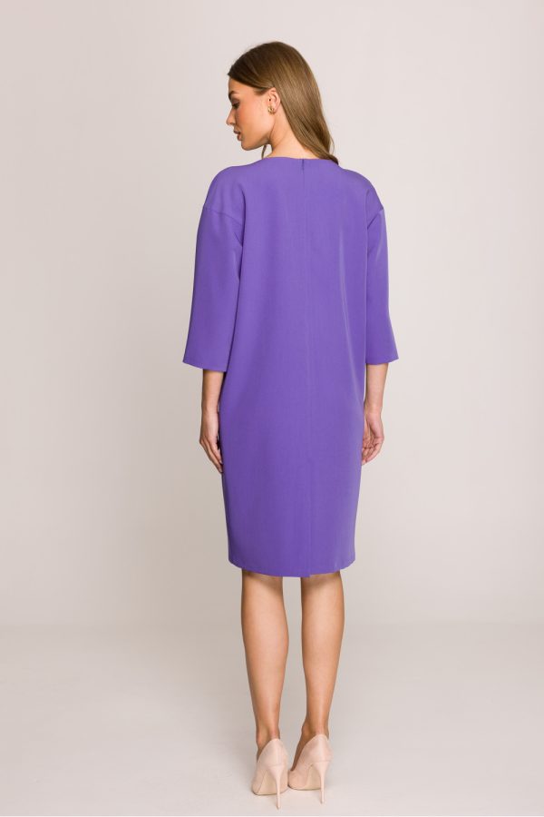 Violet Daydress in Day Dresses with Spandex, Polyester and Viscose