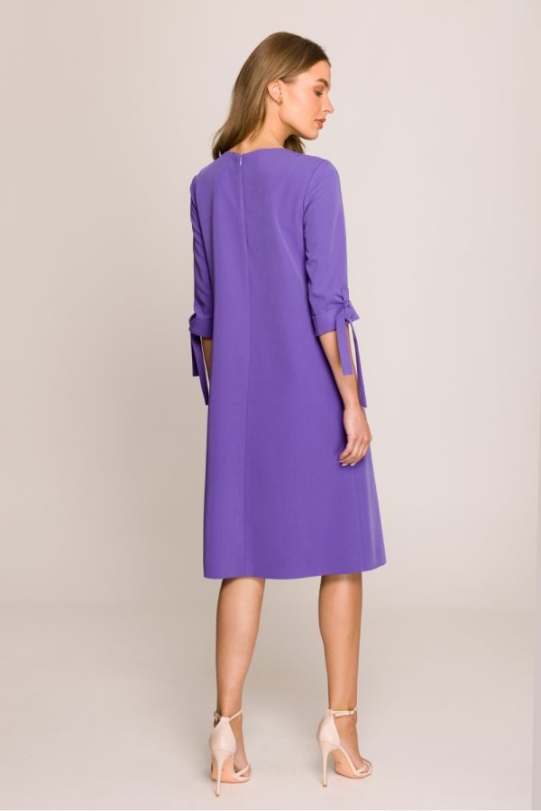 Violet Daydress in Day Dresses with Spandex, Polyester and Viscose