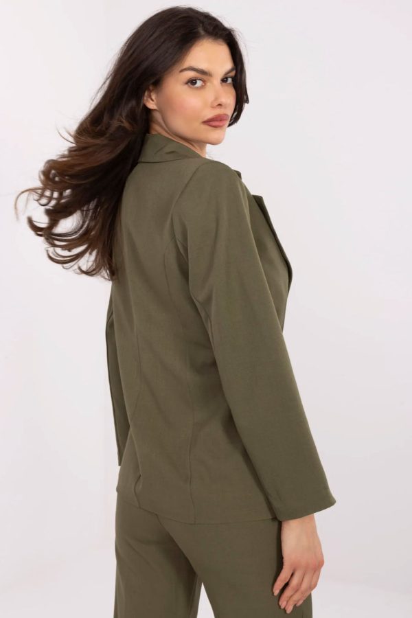 Green Jacket in Jackets, Vests For Women with Spandex and Polyester