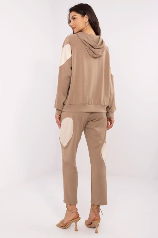 brown Set model 209206 Italy Moda