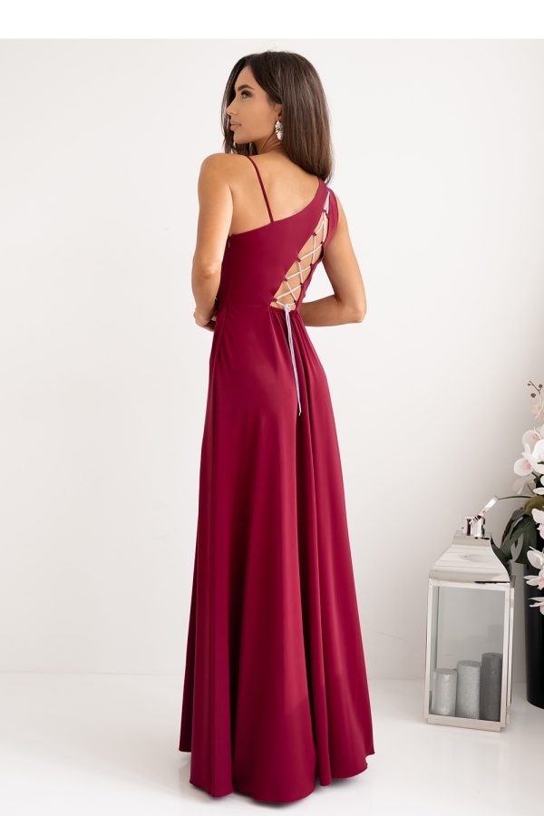 Red Long Dress in Evening Dresses with