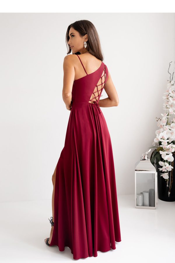 Red Long Dress in Evening Dresses with
