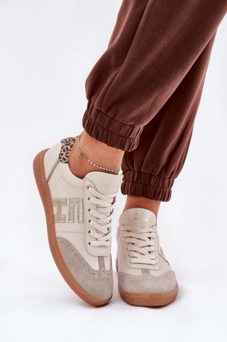 beige Sport Shoes model 209452 Step in style