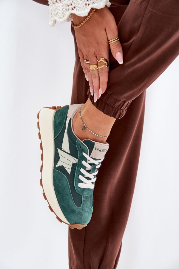 green Sport Shoes model 209466 Step in style