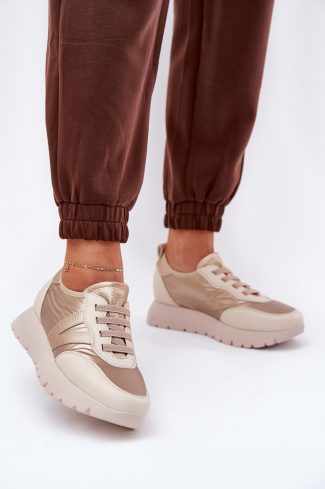 1067215 yellow Platform sneakers model 209468 Step in style