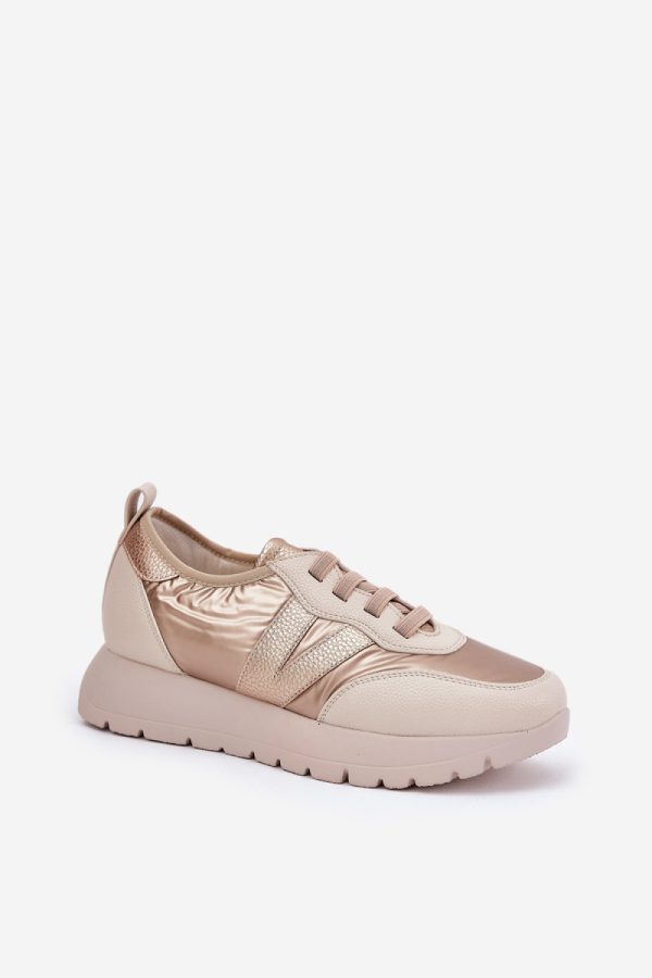 yellow Platform sneakers model 209468 Step in style