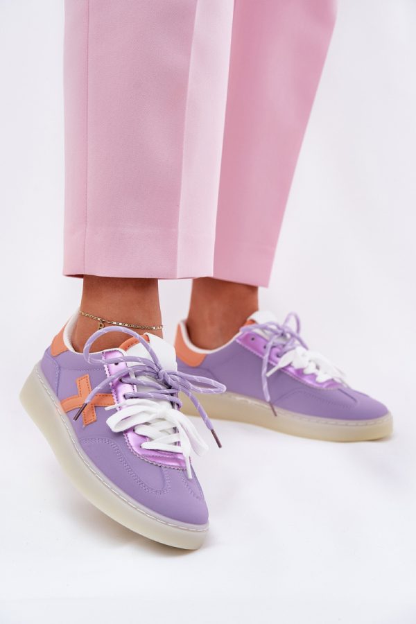 violet Sport Shoes model 209472 Step in style