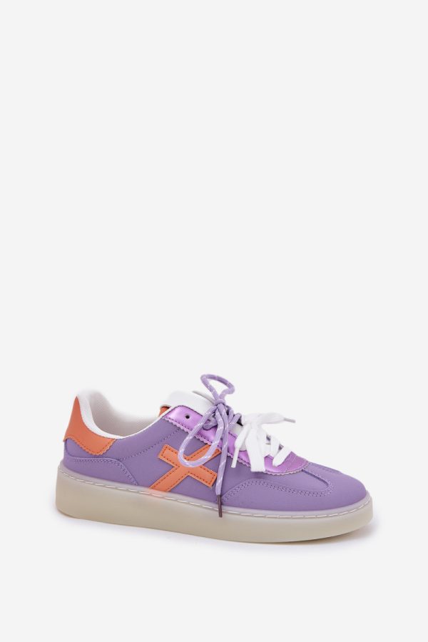 violet Sport Shoes model 209472 Step in style