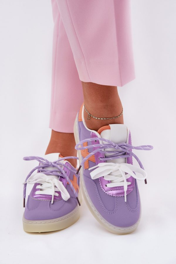 violet Sport Shoes model 209472 Step in style
