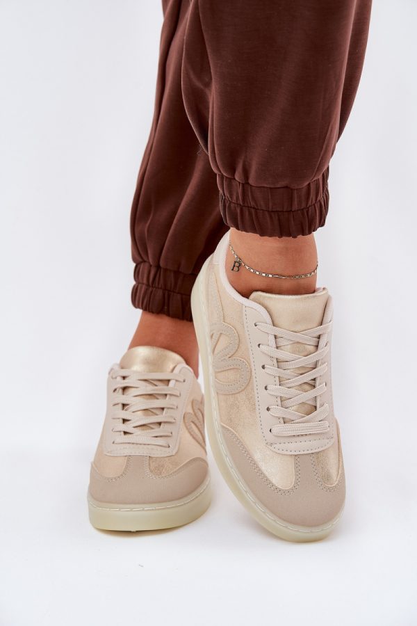 beige Sport Shoes model 209477 Step in style