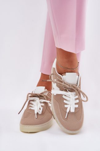 beige Sport Shoes model 209479 Step in style