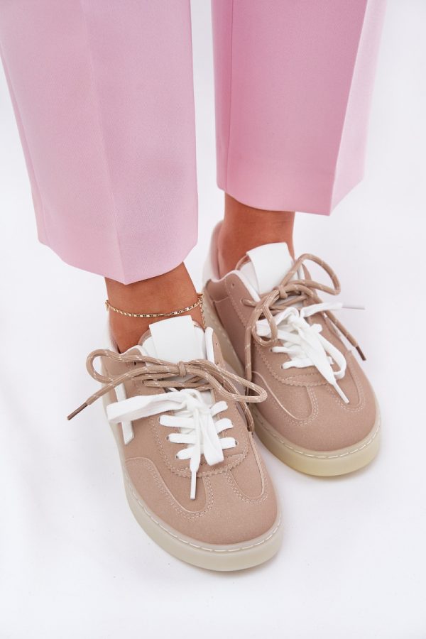 beige Sport Shoes model 209479 Step in style