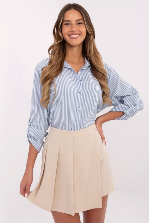 beige Skort model 209512 Italy Moda