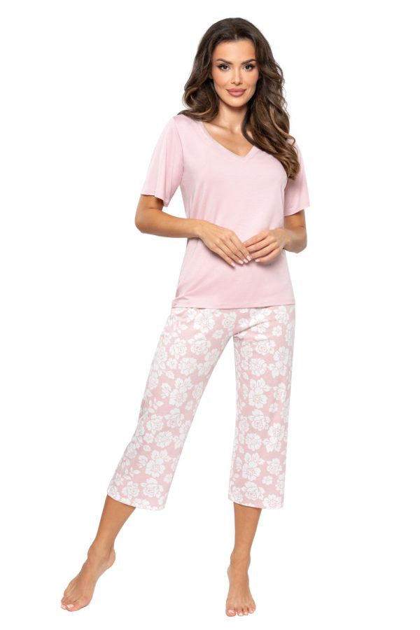 Pink Pyjama in Women`s Pyjamas, Sleepwear Sets with Cotton