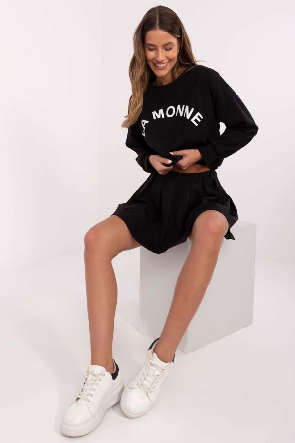 black Set model 209704 Italy Moda