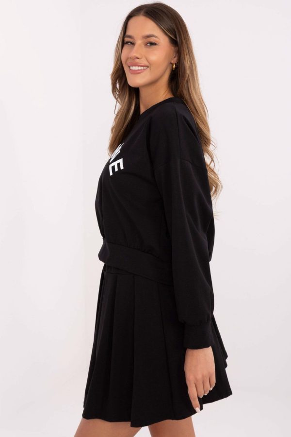 black Set model 209704 Italy Moda