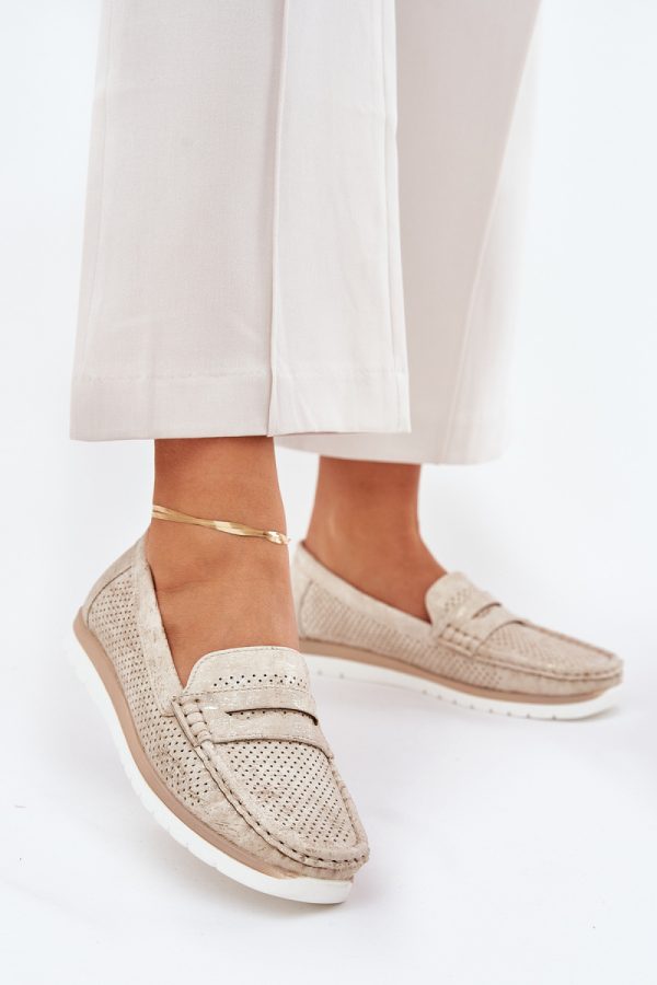 grey Mocassin model 209784 Step in style
