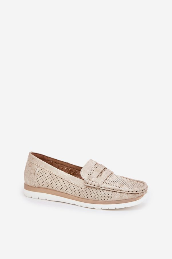 grey Mocassin model 209784 Step in style
