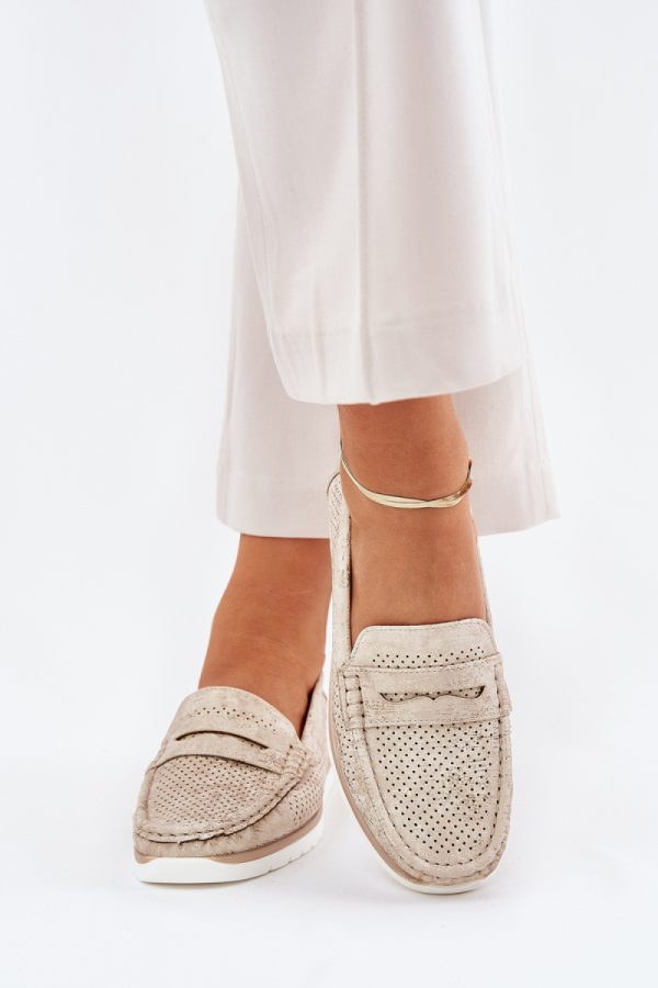 grey Mocassin model 209784 Step in style