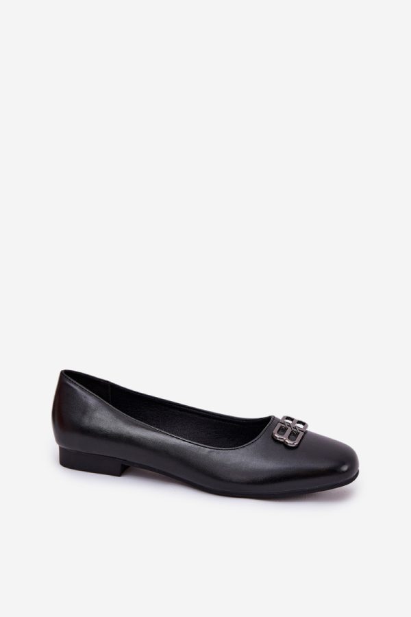 black Ballet flats model 209790 Step in style
