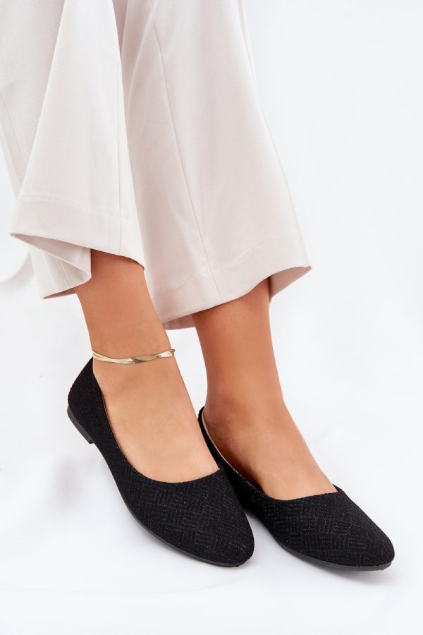 black Ballet flats model 209792 Step in style