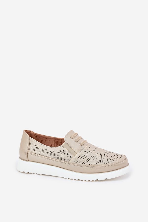 yellow Half shoes model 209820 Step in style