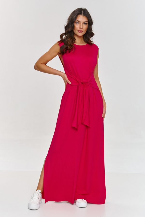 Pink Daydress in Day Dresses with Spandex and Viscose