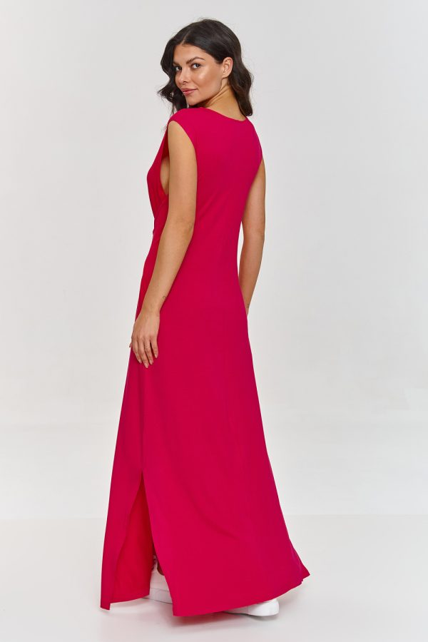 Pink Daydress in Day Dresses with Spandex and Viscose