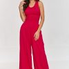 Pink Set in Pants, Trousers, Shorts with Spandex and Viscose