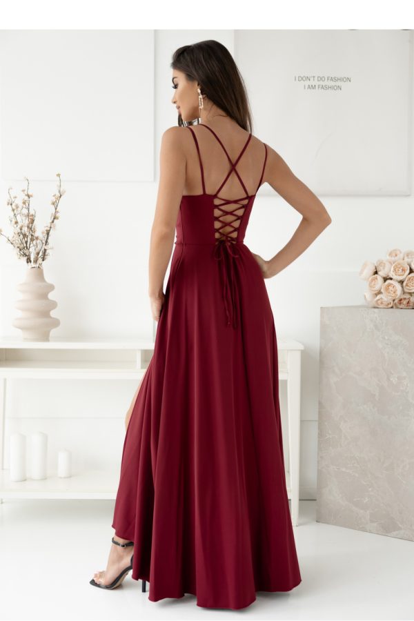 Red Long Dress in Evening Dresses with