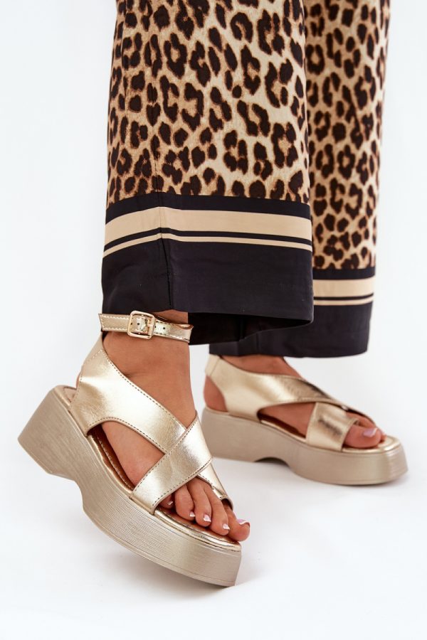 Yellow Platform Sandals in Sandals & Flip-Flops For Women with Fabric, Footbed, Heel Height and Platform Height