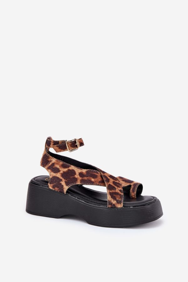brown Sandals model 209891 Step in style