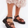 1068285 brown Platform sandals model 209897 Step in style