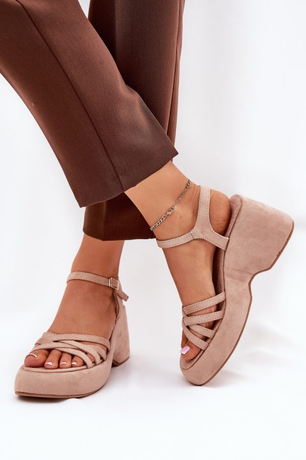 beige Buskin model 209914 Step in style