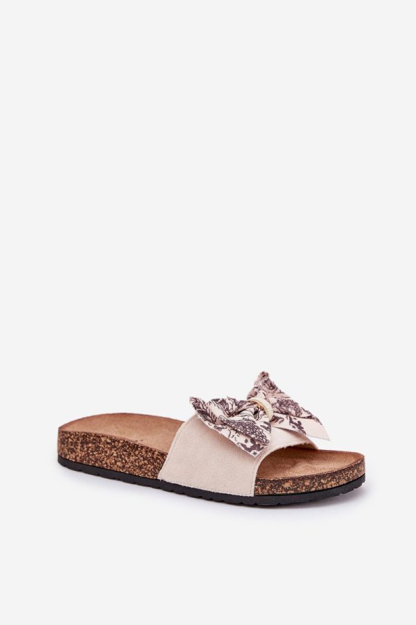 beige Flip-flops model 209979 Step in style