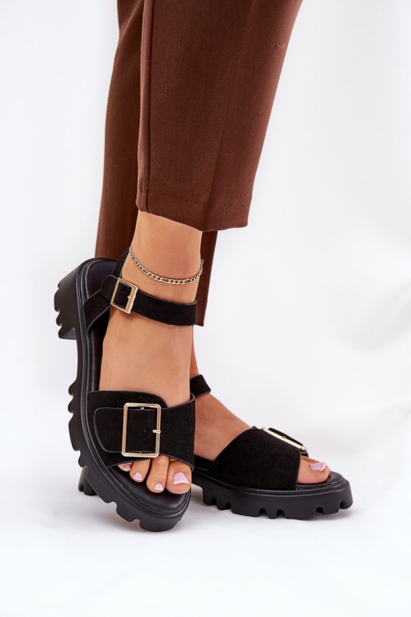 black Sandals model 210053 Step in style
