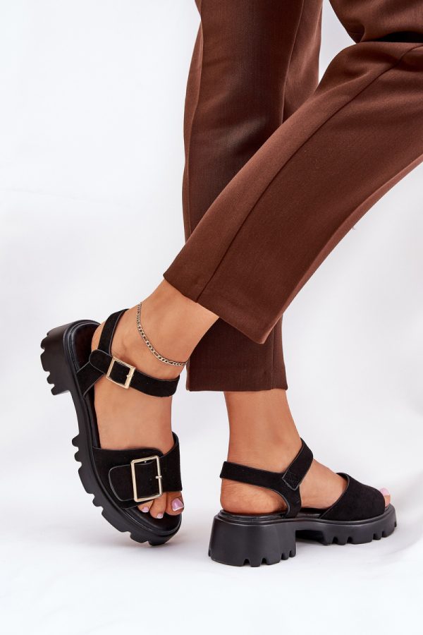 black Sandals model 210053 Step in style