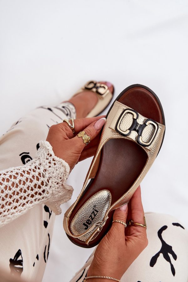 yellow Sandals model 210062 Step in style