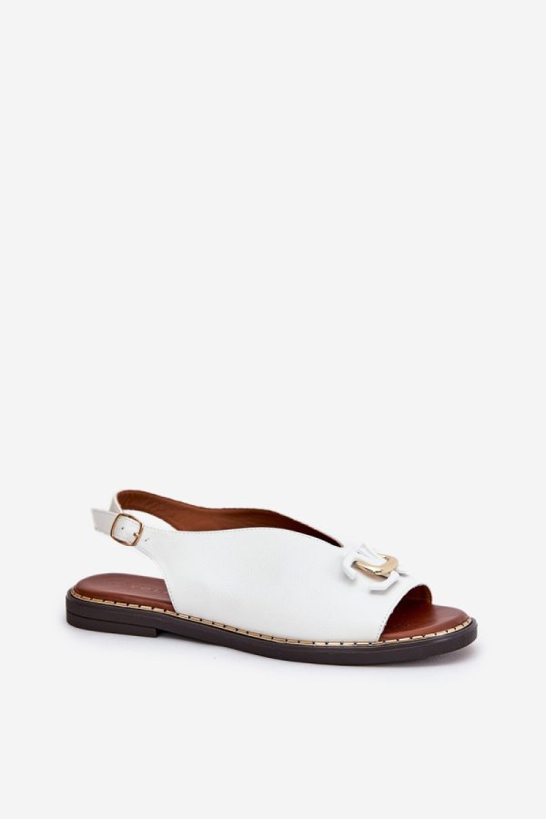 white Sandals model 210064 Step in style