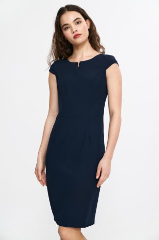 navy blue Daydress model 210069 Nife